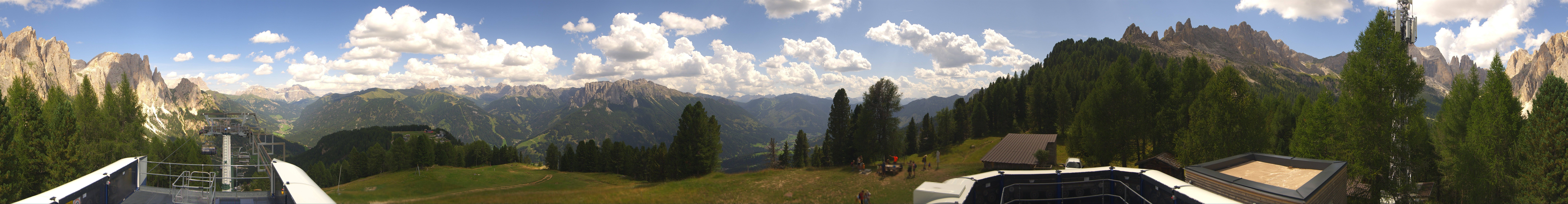 Archiv Foto Webcam Fassatal: Pian Pecei-Pra Martin