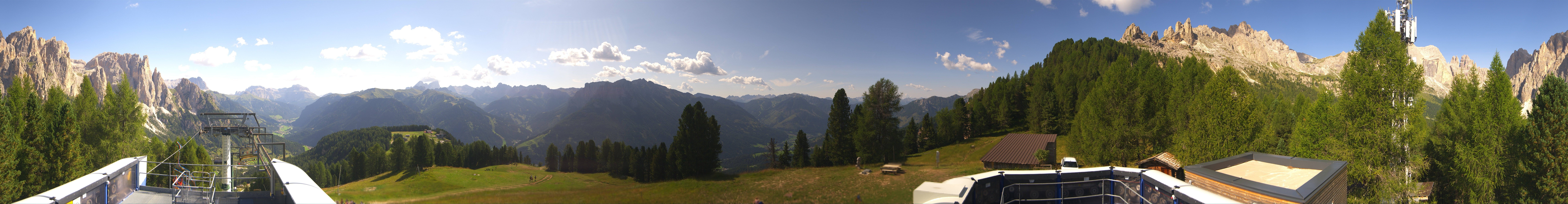 Archiv Foto Webcam Fassatal: Pian Pecei-Pra Martin