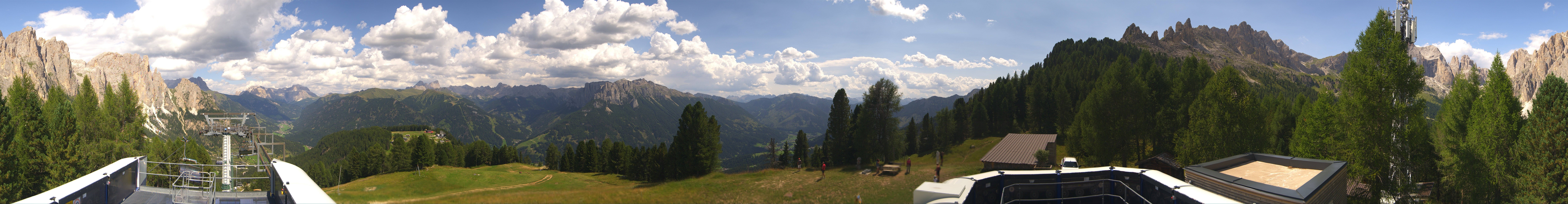 Archiv Foto Webcam Fassatal: Pian Pecei-Pra Martin