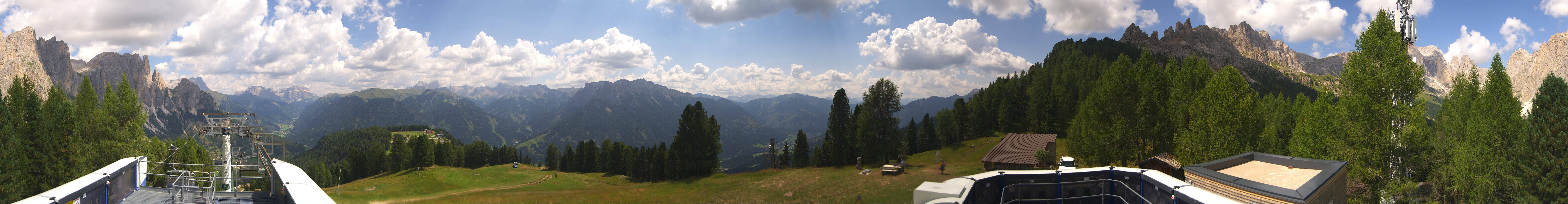 Archiv Foto Webcam Fassatal: Pian Pecei-Pra Martin