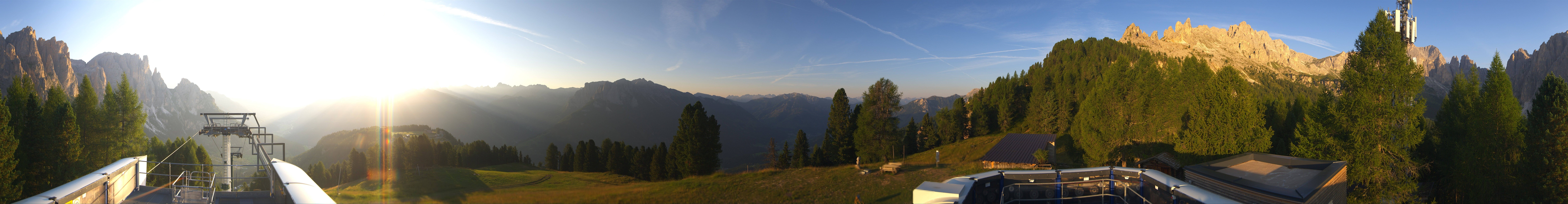 Archived image Webcam Fassa Valley Pian Pecei-Pra Martin lift