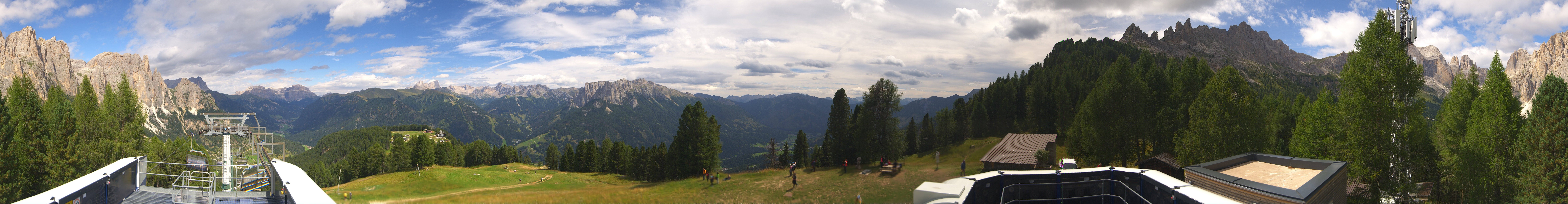 Archiv Foto Webcam Fassatal: Pian Pecei-Pra Martin