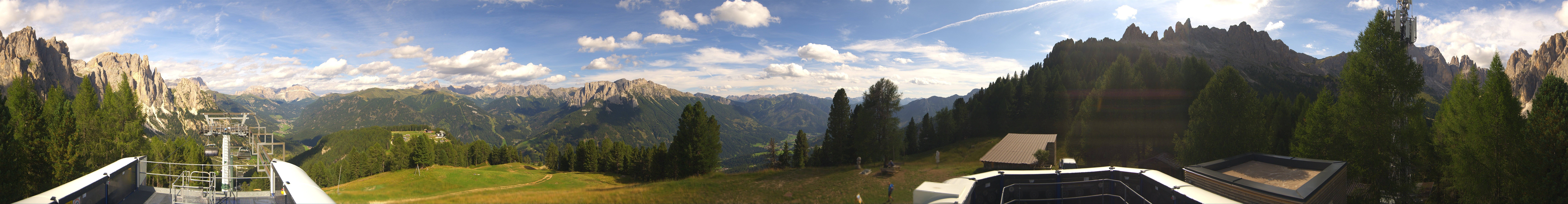 Archiv Foto Webcam Fassatal: Pian Pecei-Pra Martin