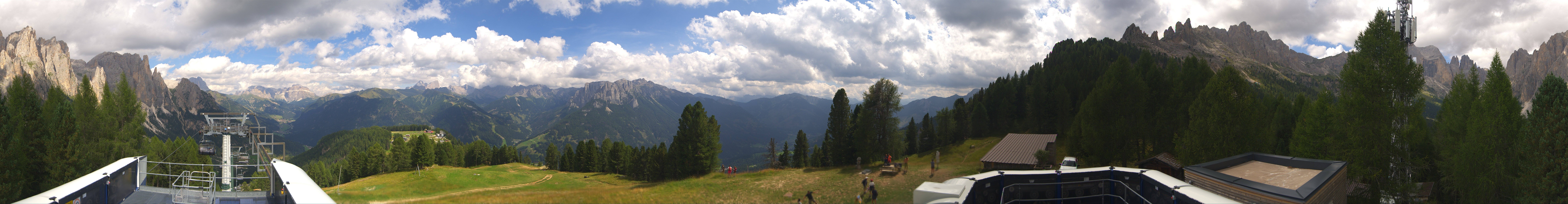 Archiv Foto Webcam Fassatal: Pian Pecei-Pra Martin