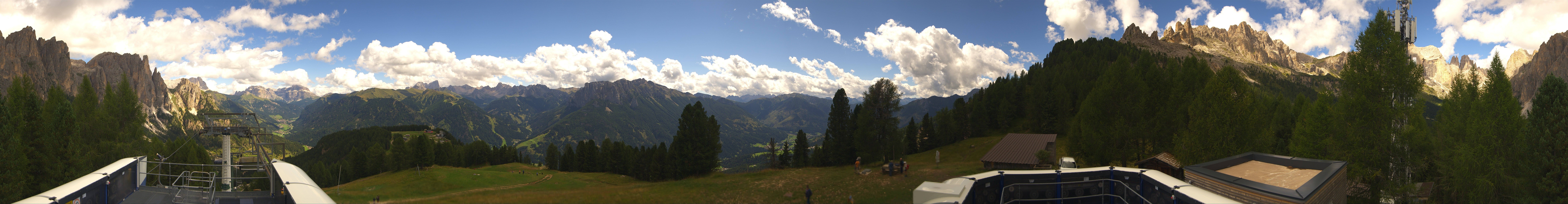 Archived image Webcam Fassa Valley Pian Pecei-Pra Martin lift
