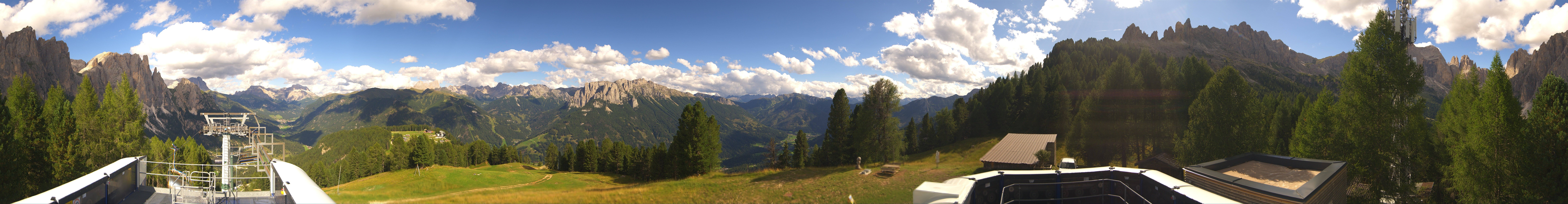 Archived image Webcam Fassa Valley Pian Pecei-Pra Martin lift