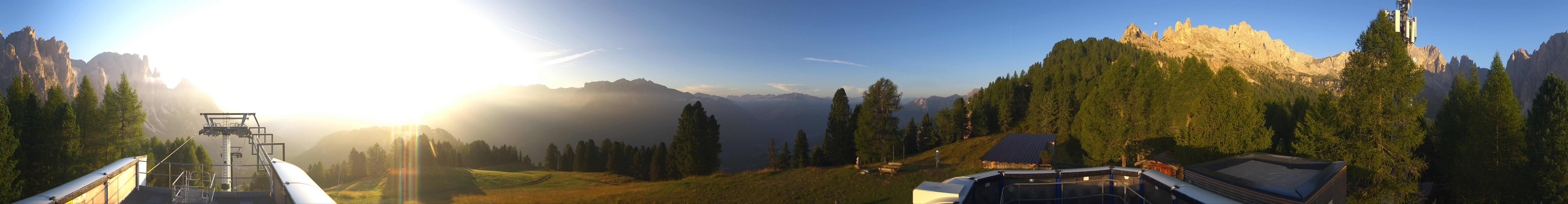 Archived image Webcam Fassa Valley Pian Pecei-Pra Martin lift