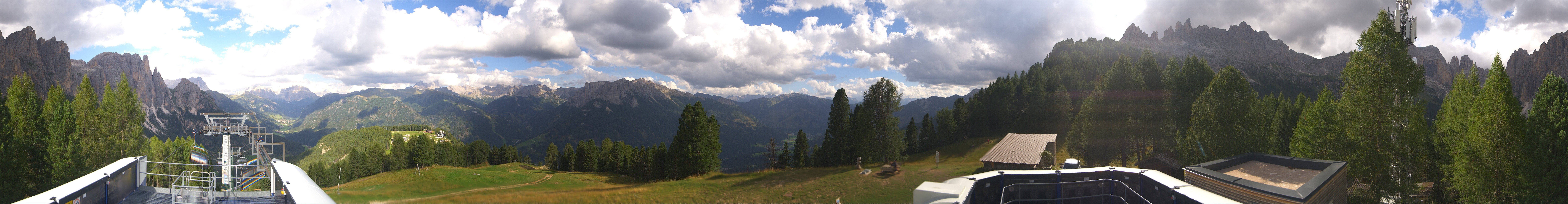 Archived image Webcam Fassa Valley Pian Pecei-Pra Martin lift