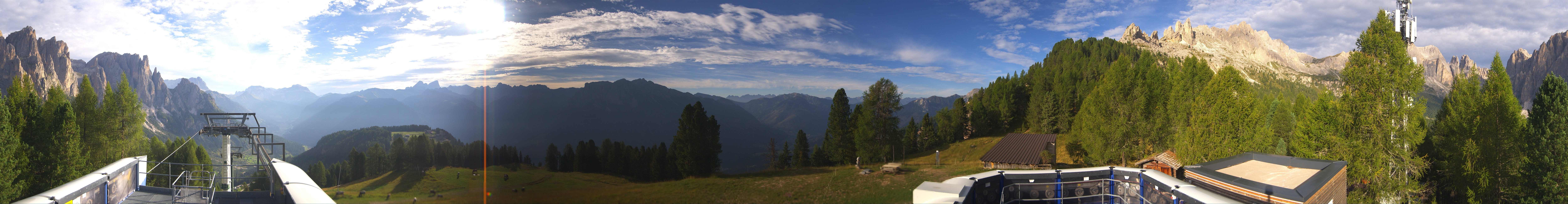 Archived image Webcam Fassa Valley Pian Pecei-Pra Martin lift