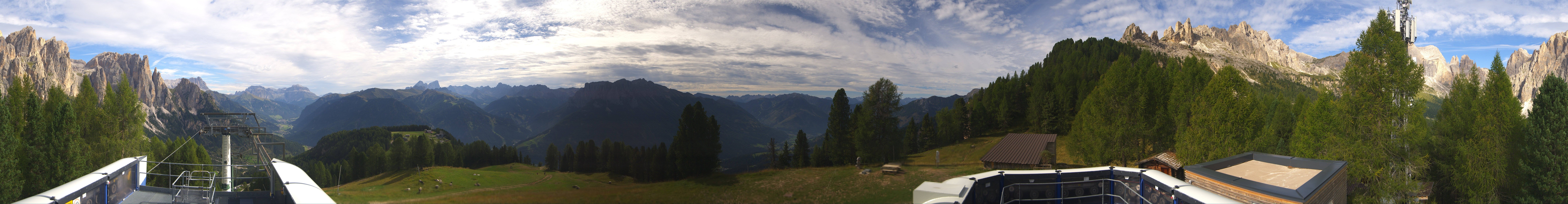 Archived image Webcam Fassa Valley Pian Pecei-Pra Martin lift