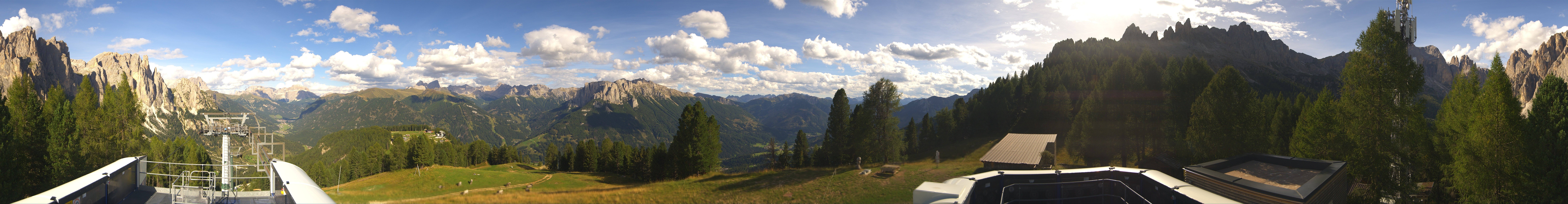 Archived image Webcam Fassa Valley Pian Pecei-Pra Martin lift
