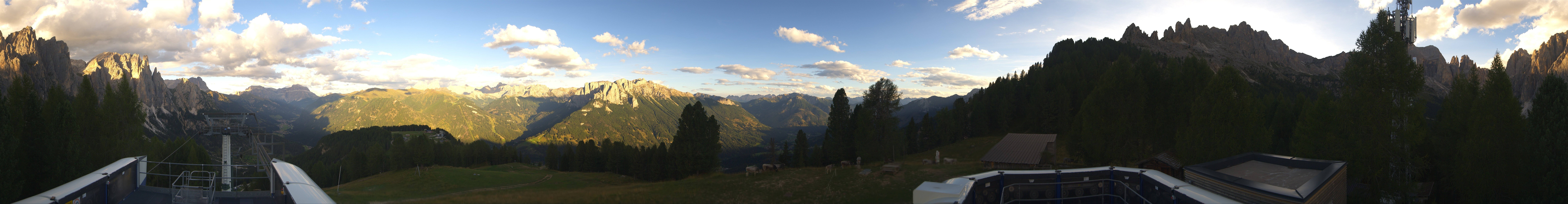 Archiv Foto Webcam Fassatal: Pian Pecei-Pra Martin