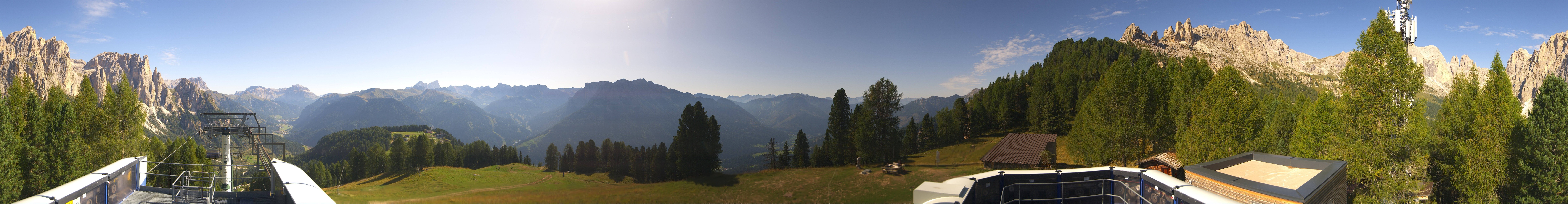 Archived image Webcam Fassa Valley Pian Pecei-Pra Martin lift