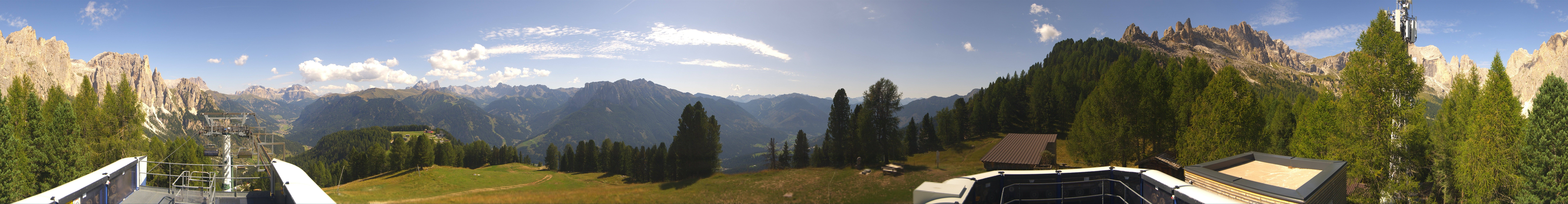 Archived image Webcam Fassa Valley Pian Pecei-Pra Martin lift