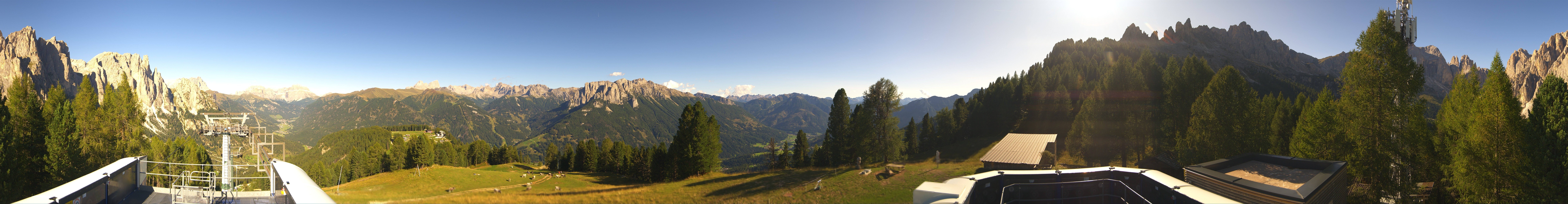 Archived image Webcam Fassa Valley Pian Pecei-Pra Martin lift