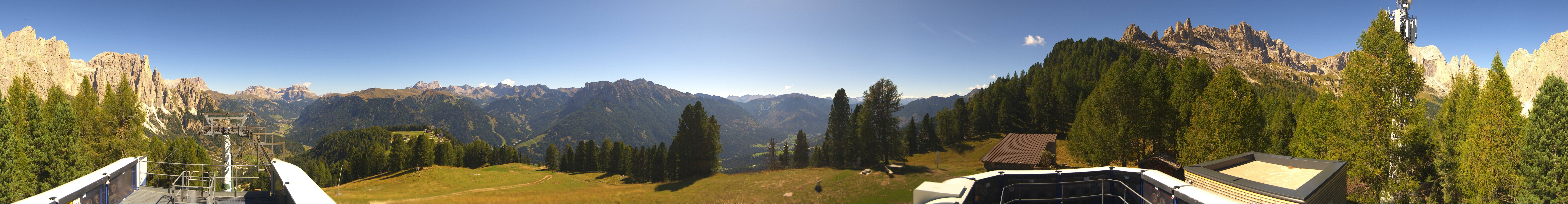 Archived image Webcam Fassa Valley Pian Pecei-Pra Martin lift