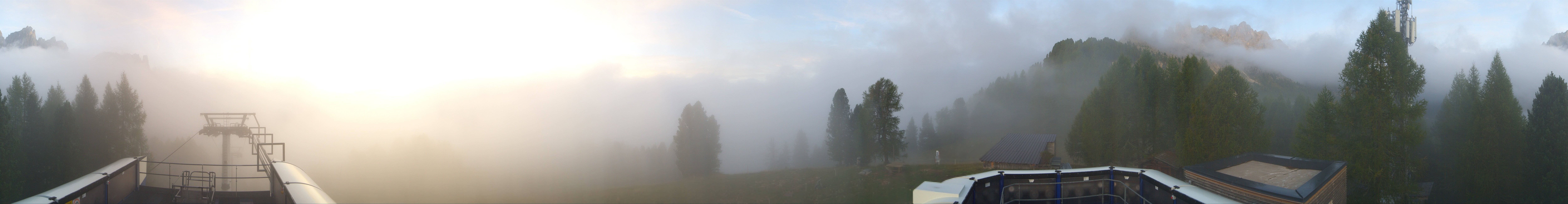 Archived image Webcam Fassa Valley Pian Pecei-Pra Martin lift