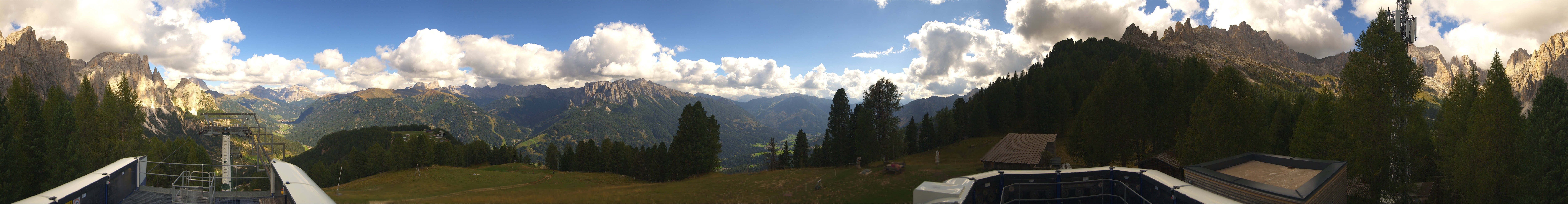 Archived image Webcam Fassa Valley Pian Pecei-Pra Martin lift