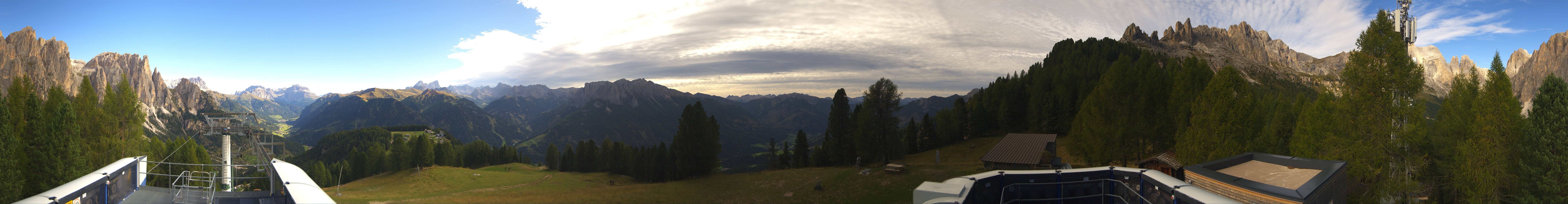 Archiv Foto Webcam Fassatal: Pian Pecei-Pra Martin