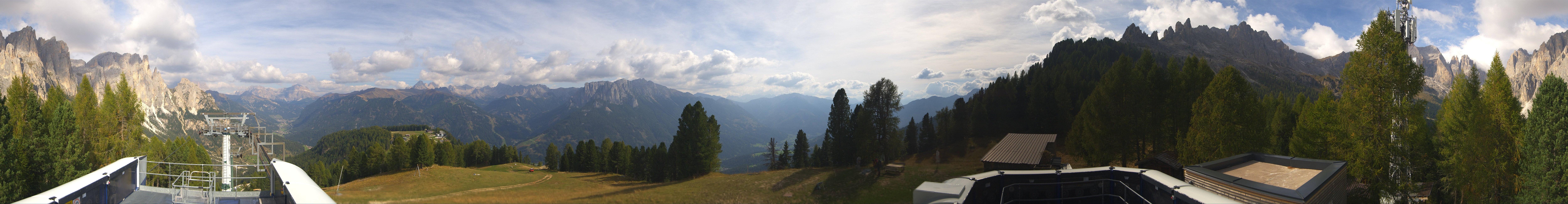 Archived image Webcam Fassa Valley Pian Pecei-Pra Martin lift