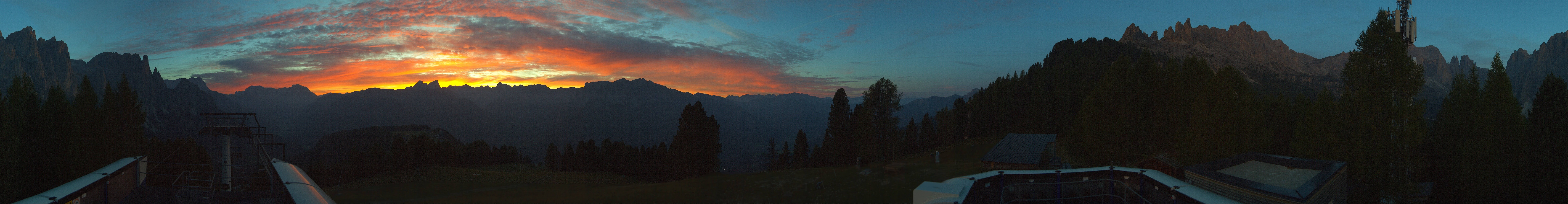 Archiv Foto Webcam Fassatal: Pian Pecei-Pra Martin