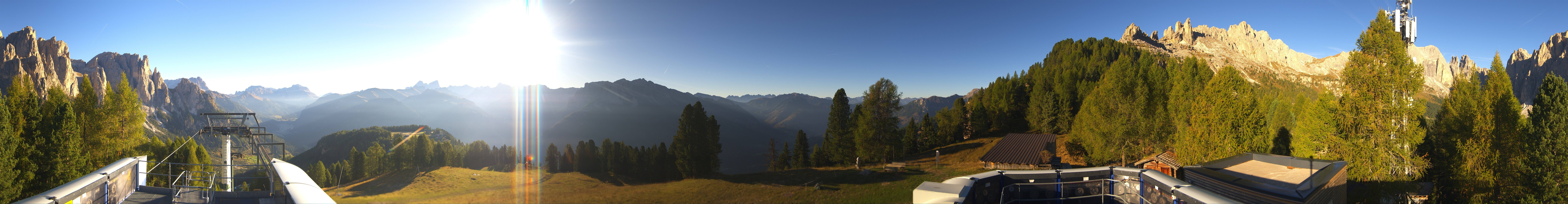 Archived image Webcam Fassa Valley Pian Pecei-Pra Martin lift