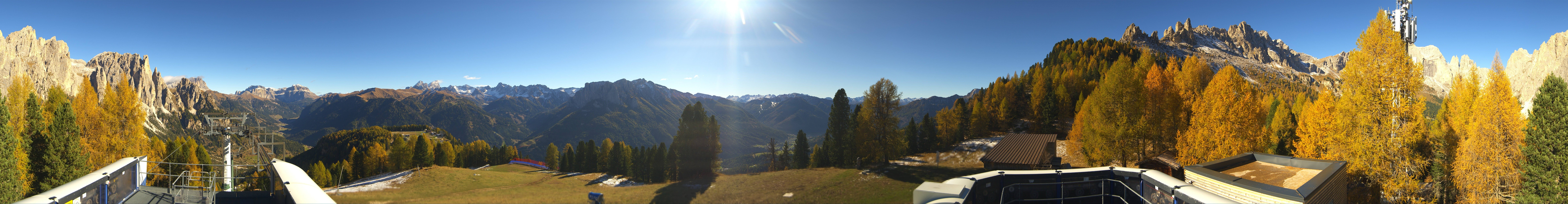 Archived image Webcam Fassa Valley Pian Pecei-Pra Martin lift