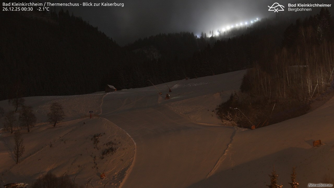 Archiv Foto Webcam Bad Kleinkirchheim - Römerbad