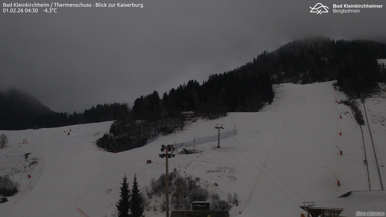 Archiv Foto Webcam Bad Kleinkirchheim - Römerbad
