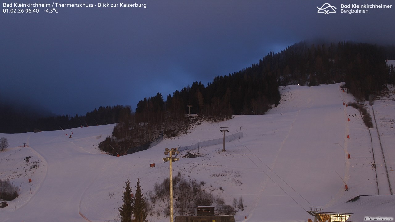 Archiv Foto Webcam Bad Kleinkirchheim - Römerbad