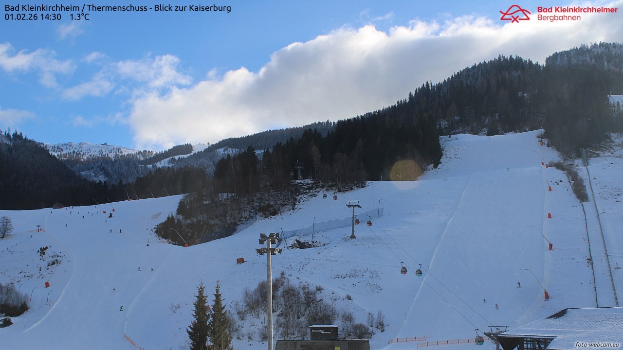 Archiv Foto Webcam Bad Kleinkirchheim - Römerbad