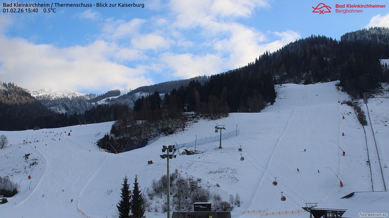 Archiv Foto Webcam Bad Kleinkirchheim - Römerbad