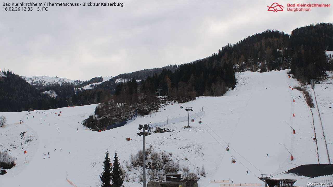 Archiv Foto Webcam Bad Kleinkirchheim - Römerbad