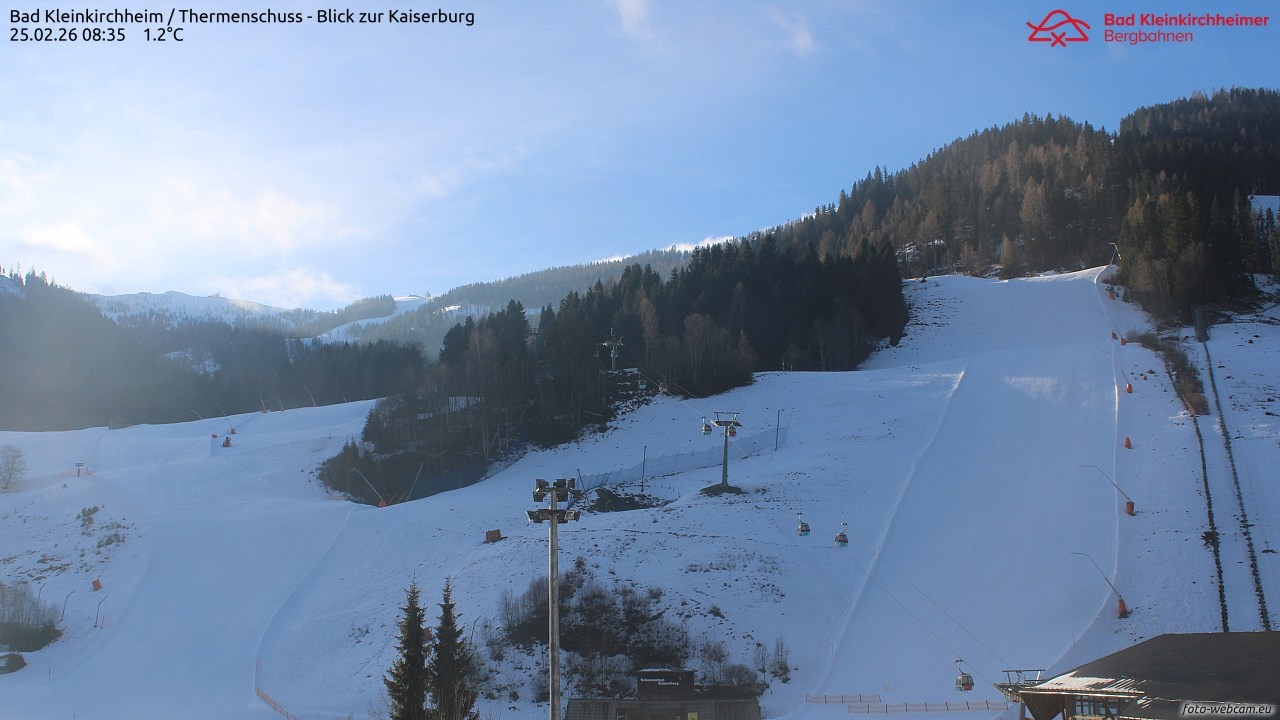 Archiv Foto Webcam Bad Kleinkirchheim - Römerbad