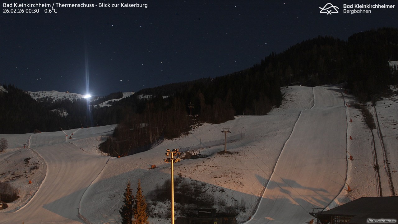 Archiv Foto Webcam Bad Kleinkirchheim - Römerbad