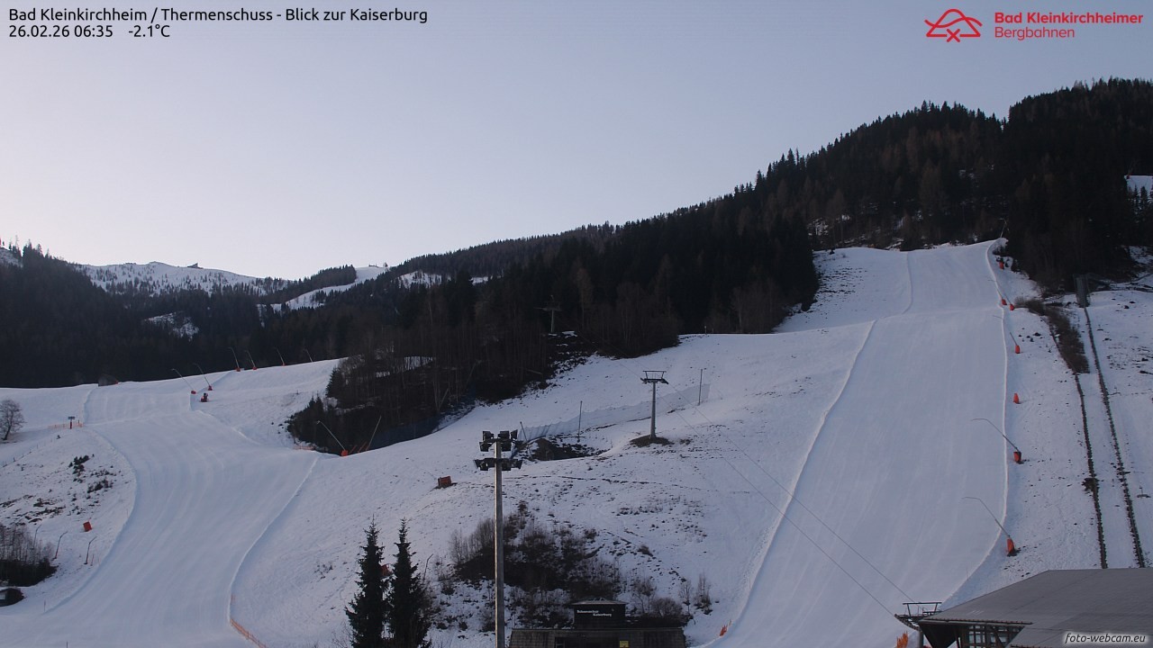 Archiv Foto Webcam Bad Kleinkirchheim - Römerbad