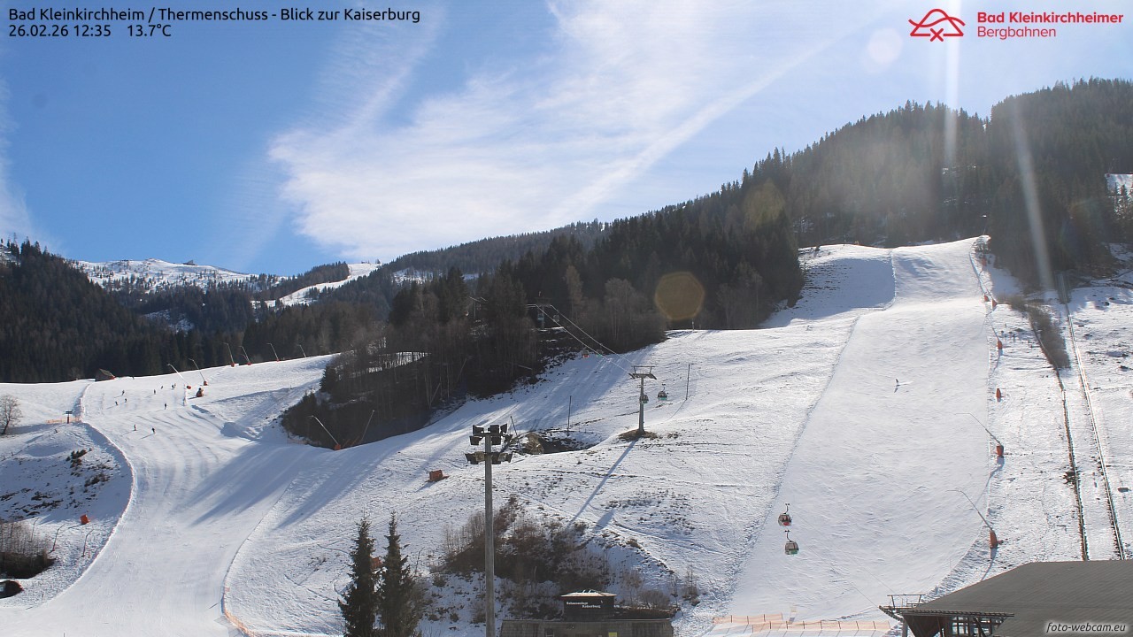 Archiv Foto Webcam Bad Kleinkirchheim - Römerbad