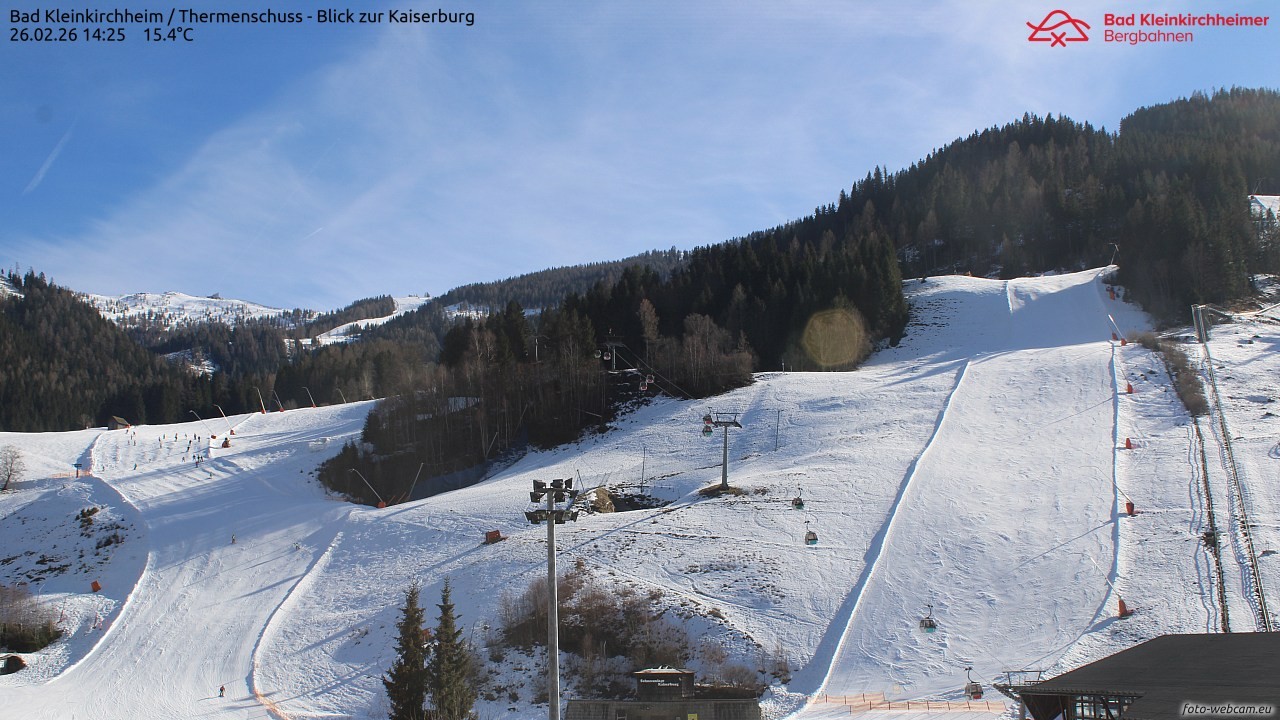 Archiv Foto Webcam Bad Kleinkirchheim - Römerbad