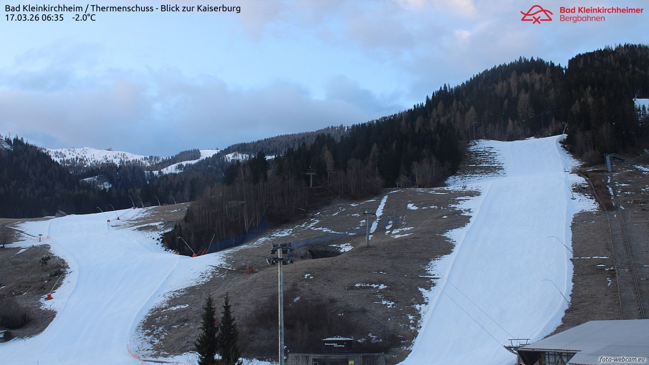 Archiv Foto Webcam Bad Kleinkirchheim - Römerbad