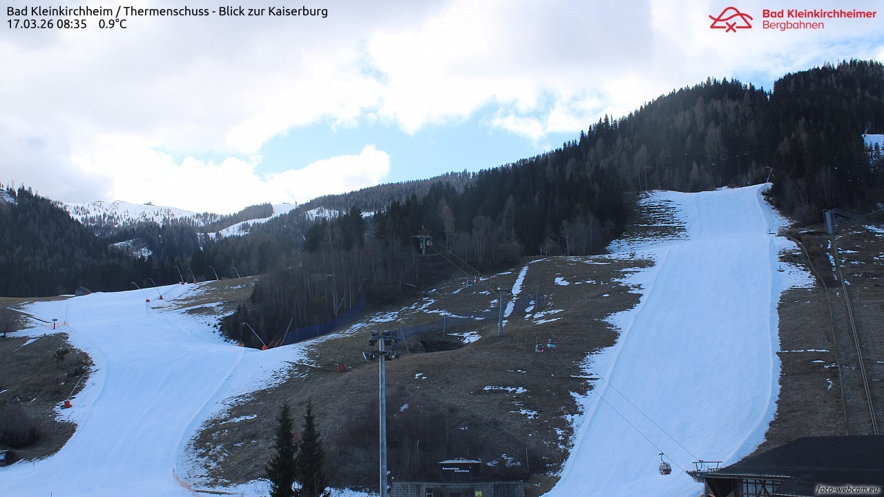 Archiv Foto Webcam Bad Kleinkirchheim - Römerbad