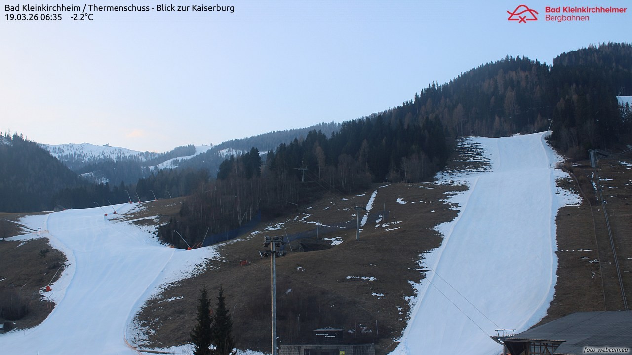 Archiv Foto Webcam Bad Kleinkirchheim - Römerbad