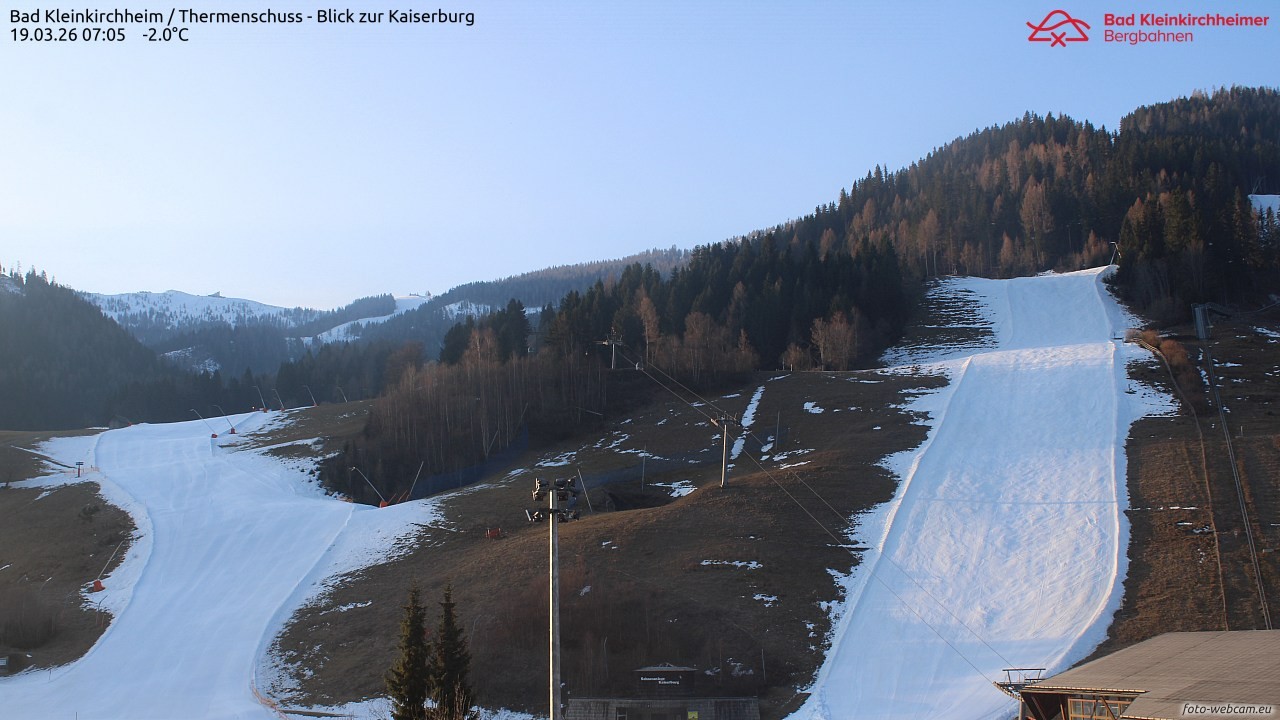 Archiv Foto Webcam Bad Kleinkirchheim - Römerbad