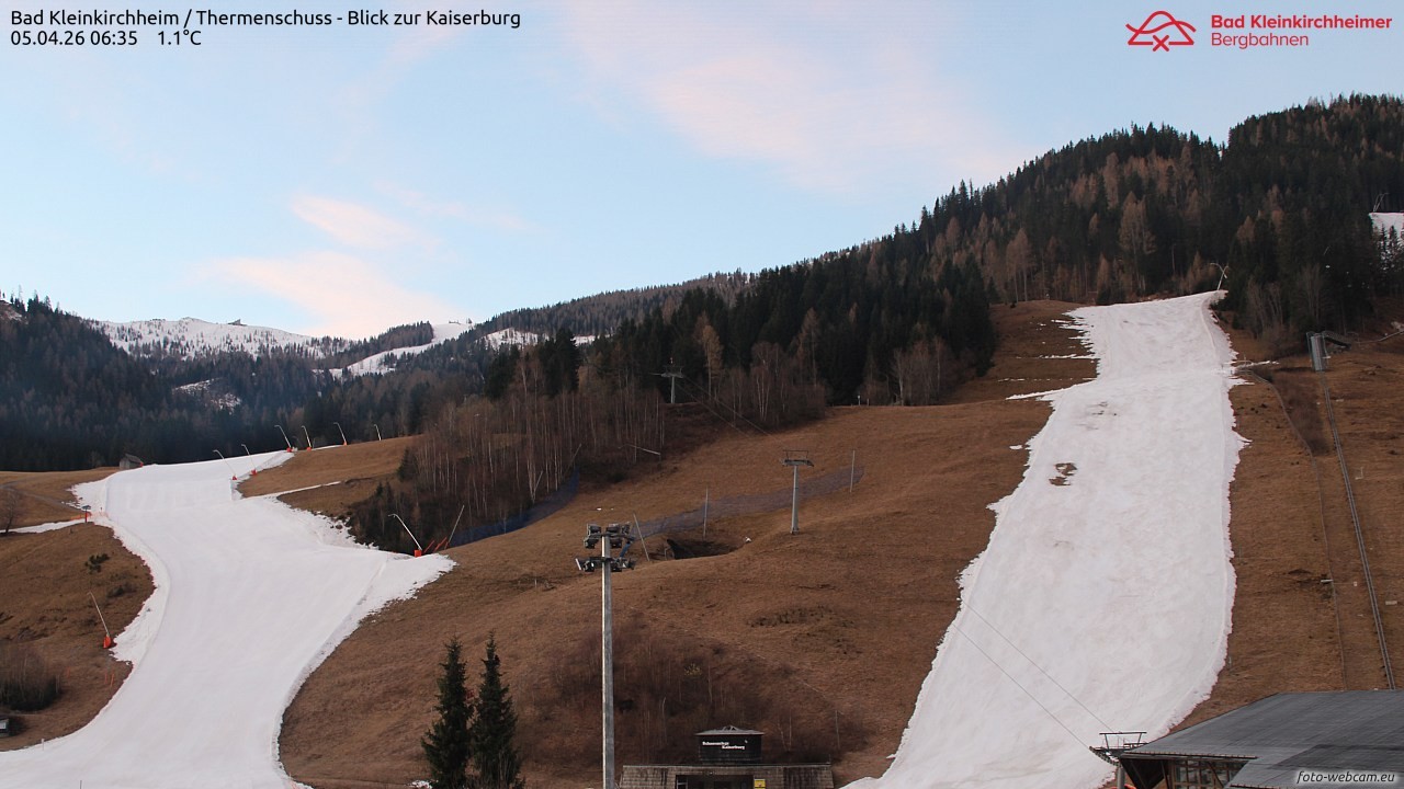Archiv Foto Webcam Bad Kleinkirchheim - Römerbad