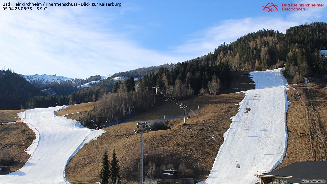 Archiv Foto Webcam Bad Kleinkirchheim - Römerbad