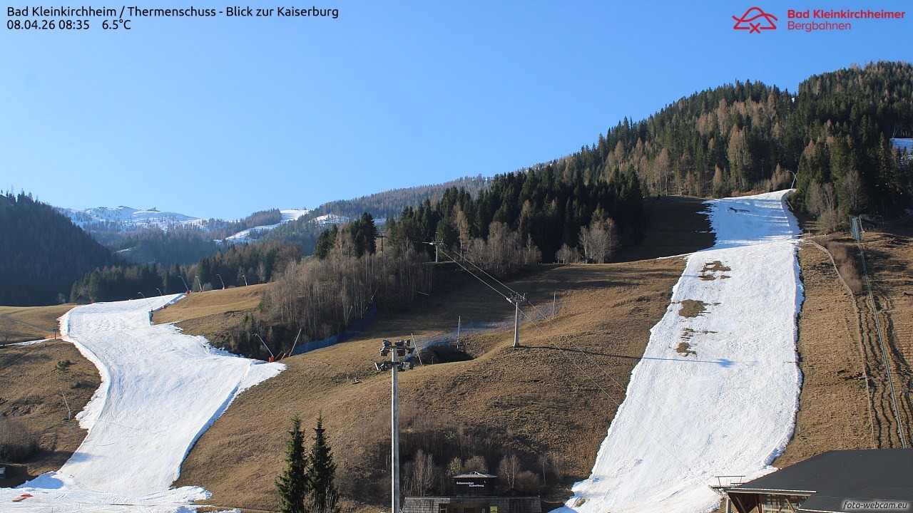Archived image Webcam Bad Kleinkirchheim - Thermal Bath Römerbad