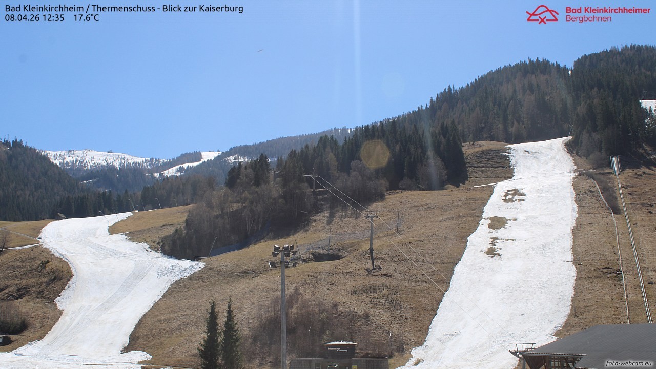 Archived image Webcam Bad Kleinkirchheim - Thermal Bath Römerbad