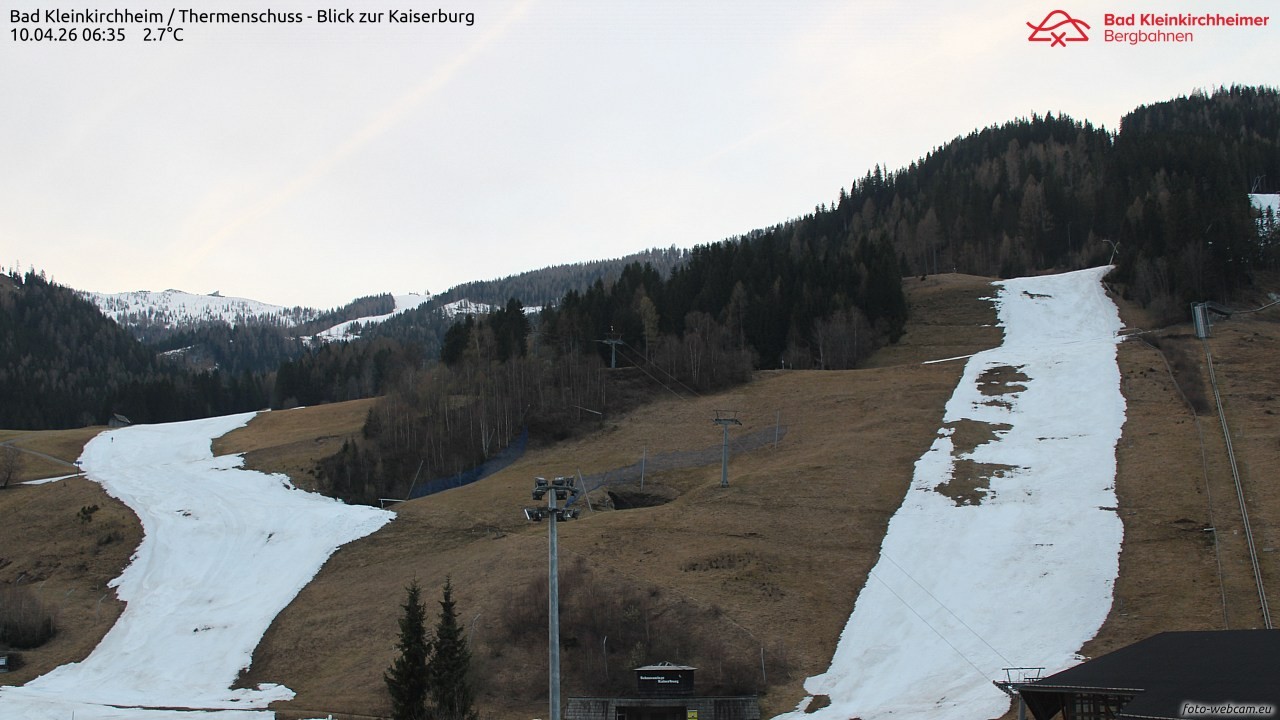 Archiv Foto Webcam Bad Kleinkirchheim - Römerbad