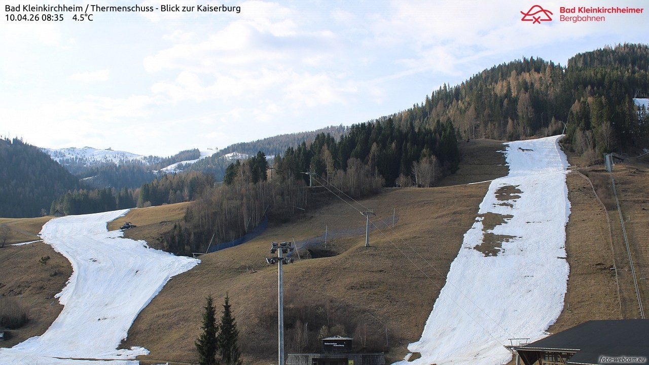 Archiv Foto Webcam Bad Kleinkirchheim - Römerbad