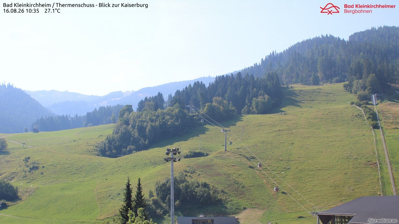 Archiv Foto Webcam Bad Kleinkirchheim - Römerbad