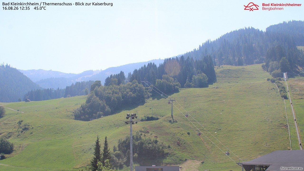 Archiv Foto Webcam Bad Kleinkirchheim - Römerbad